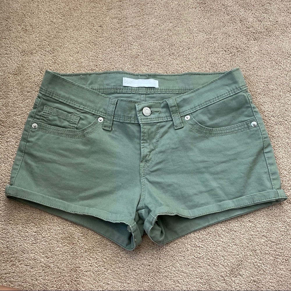 Levi Strauss de Mexico Olive Shorts